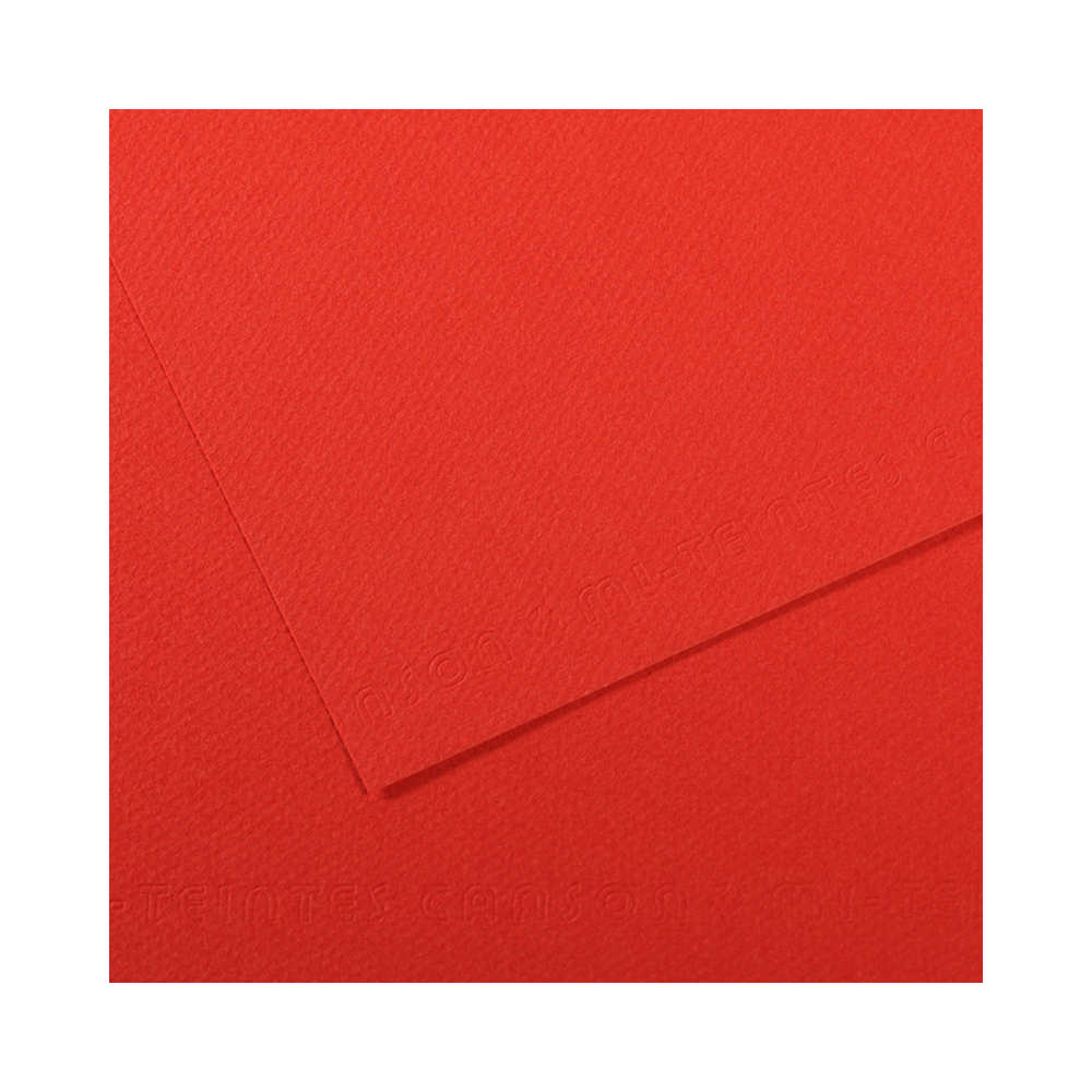 200321254 Бумага для пастели Mi-Teintes 160 г/м2 50 х 65 см лист №506 красный мак Canson 