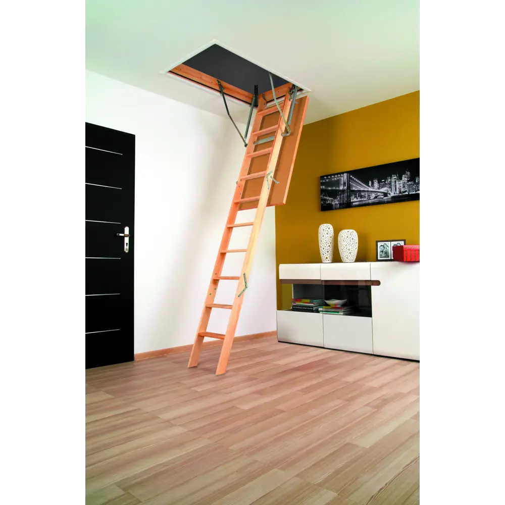 Лестница чердачная складная с секциями Optistep OLS 60x130x305 см 86149933 STLM-2194960  - Вид №4