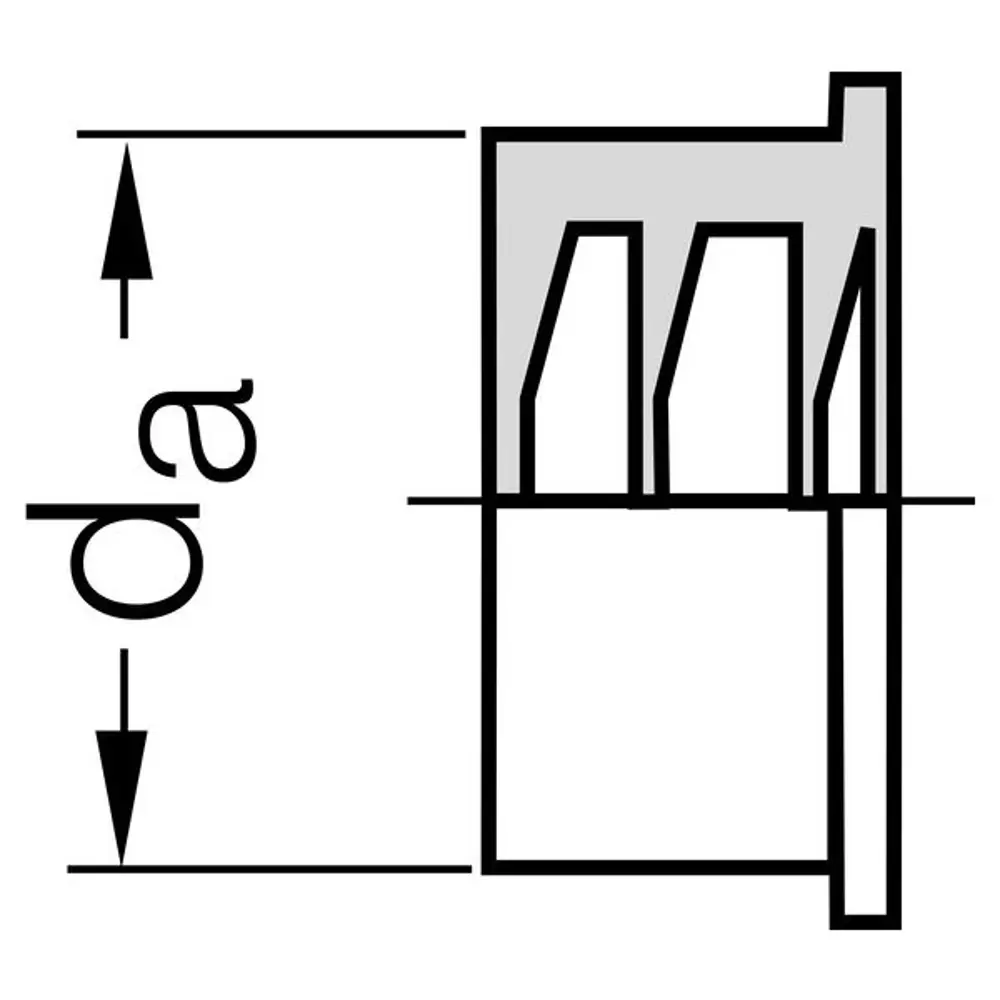 Сальник резиновый 50х40мм Rehau Raupiano 126253 STLM-2099679 - Вид №2