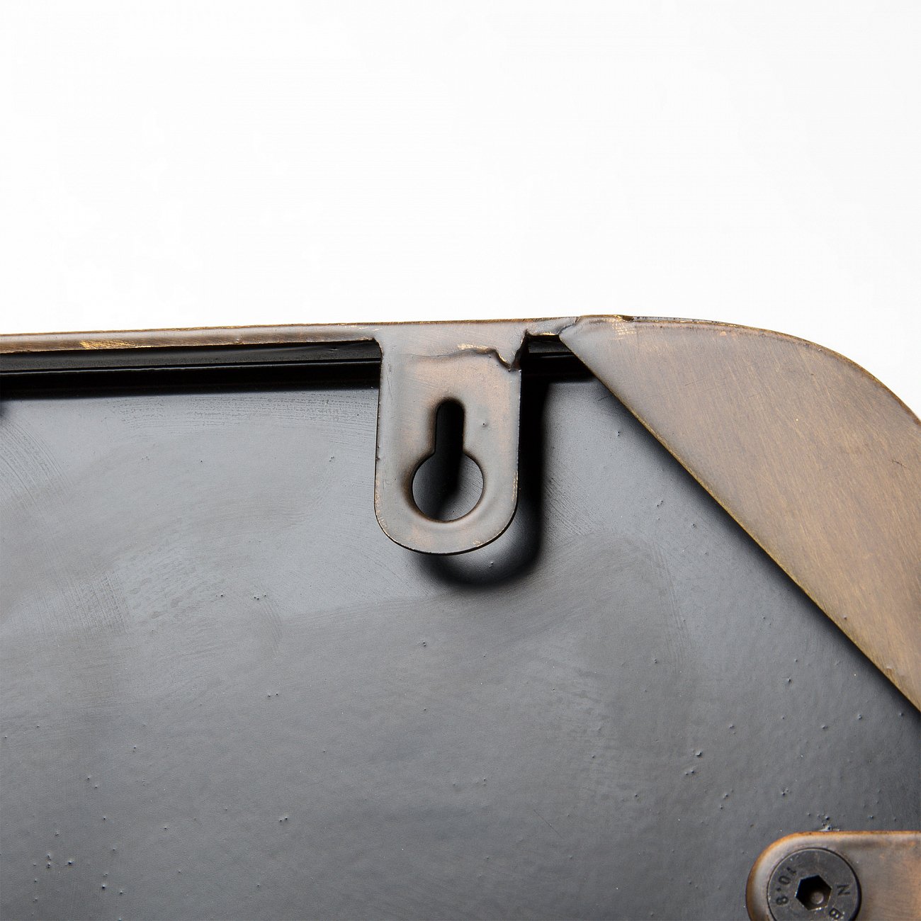 Зеркало на ремне квадратное бежевое со скругленными углами Step от La Forma LA FORMA STEP 342846 Латунный;белый - Вид №3