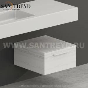 S04524BT Тумба с 1 ящиком 45 см цвет Северное Дерево светлое ARREDO WOOD Италия