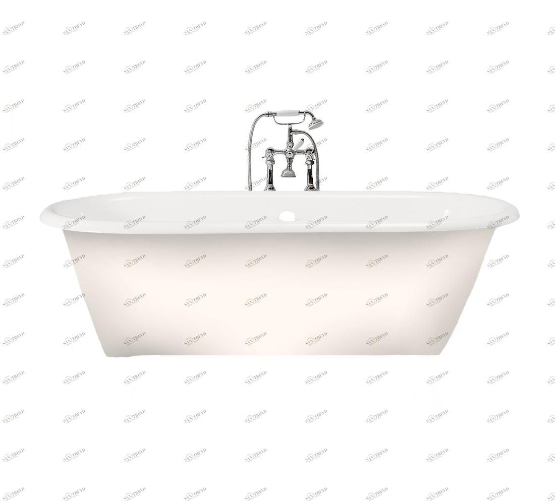 Gentry Home Bexley Cast iron bathtubs with feet Ral 9010 GH100882 