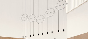 040537 Люстра lineal Vibia Wireflow