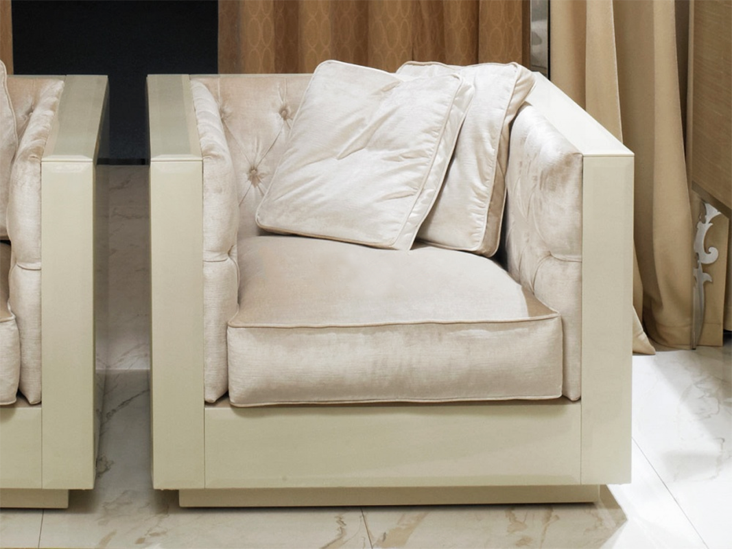 Кресло  VISIONNAIRE Evelake capitone  - Вид №1