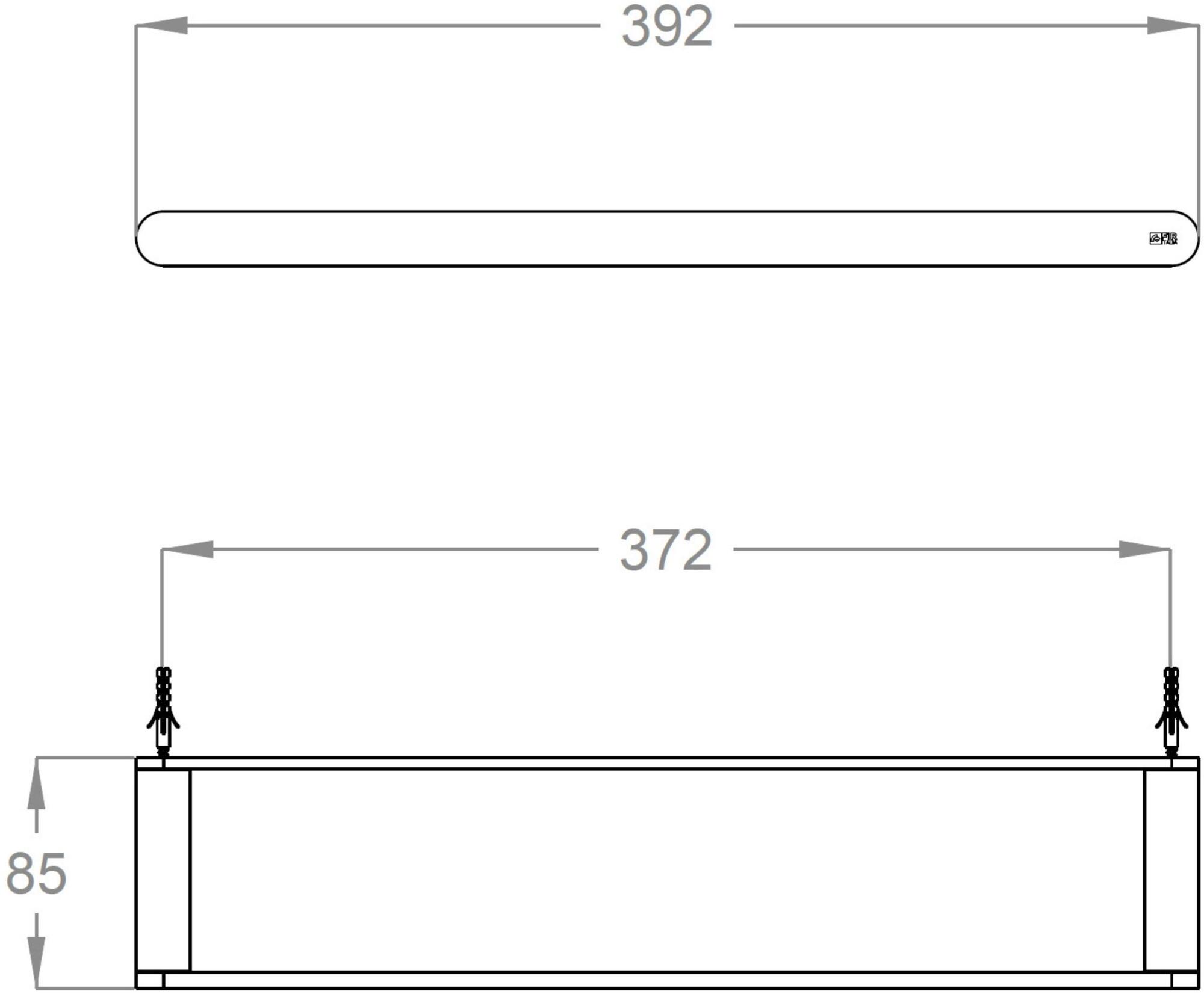 Fir Italia Каркас полки для ванной из нержавеющей стали Accessoriessteel Abcs00b - Вид №5