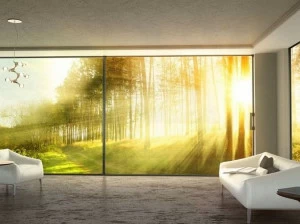 Alumil Раздвижная французская дверь с электроприводом Supreme systems