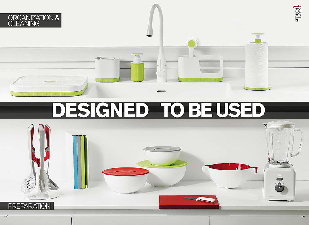 Контейнер 28 см красная крышка Guzzini 29262855 - Вид №1