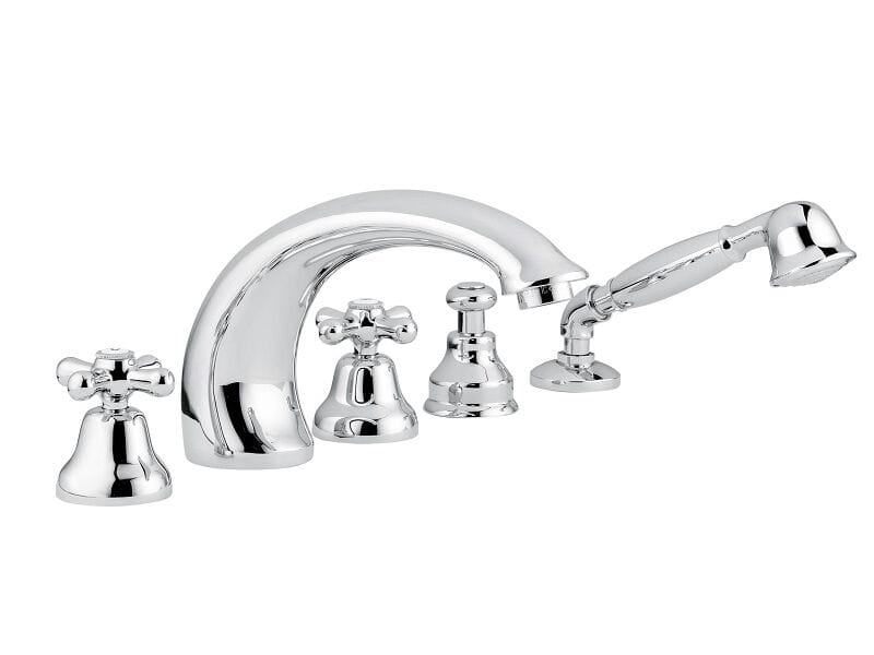 Хромированный латунный кран с 5 отверстиями Bugnatese Old ' 800 ARCH-00056817