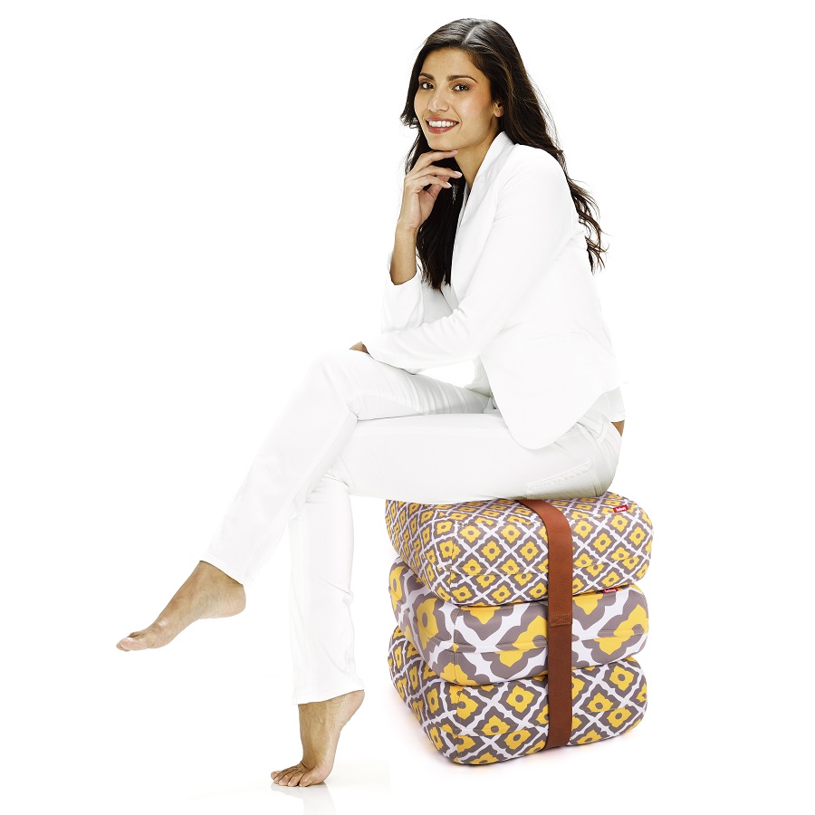 Пуф складной Baboesjka Eusebio Cinza Fatboy 101229 - Вид №4