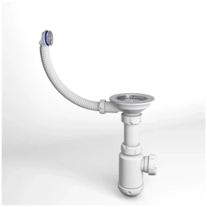 1-ый Сифон Санпласт GRAND 3 1/2" с круглым переливом ЭКО (25)