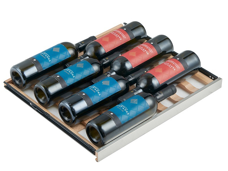 9189162 Винный шкаф Cavanova CV045-1TL серебристый STDN-0033727 - Вид №20