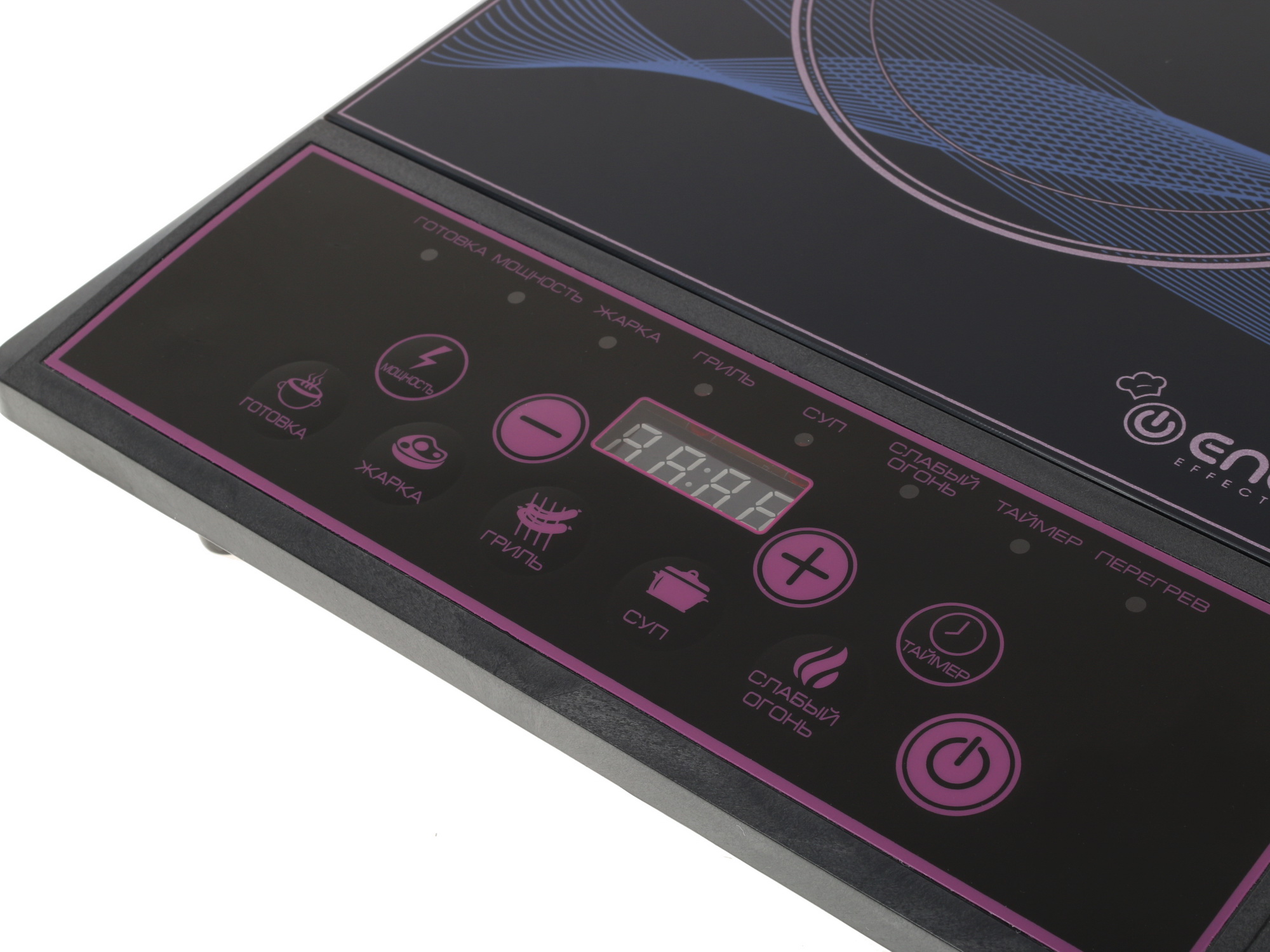 1151909 Плита компактная электрическая Endever Skyline DP-41 черный STDN-0120586 - Вид №4