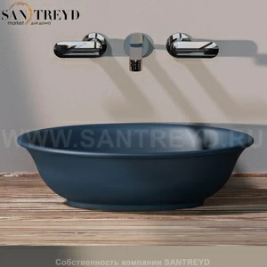 BL56L7016 Накладная раковина на столешницу  овальная Ceramica Flaminia Boll