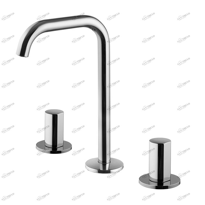 F3191B Смеситель на раковину на 3 отверстия с вращающимся изливом FIMA CARLO FRATTINI So 