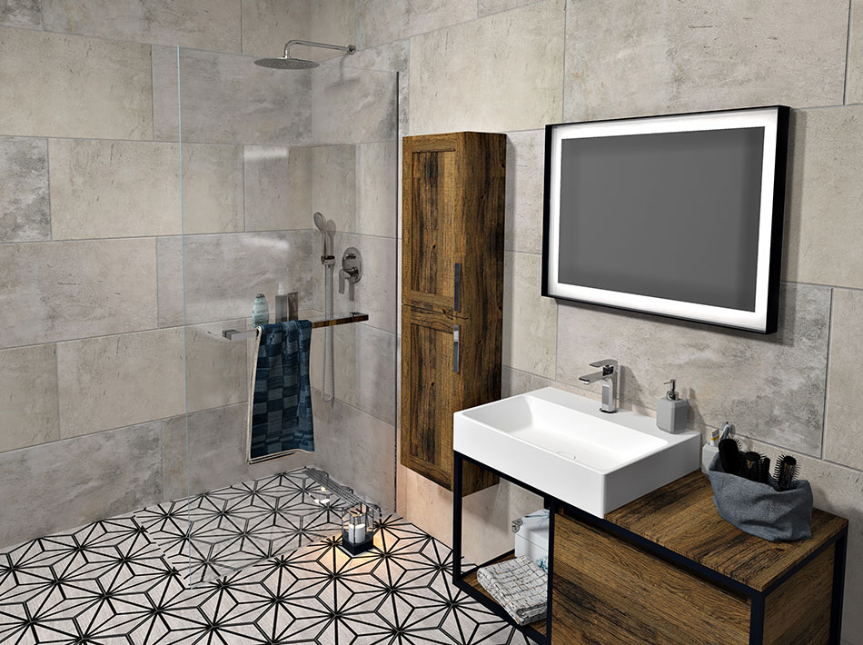 AL2254-D Polysan Душевые ширмы ARCHITEX LINE 