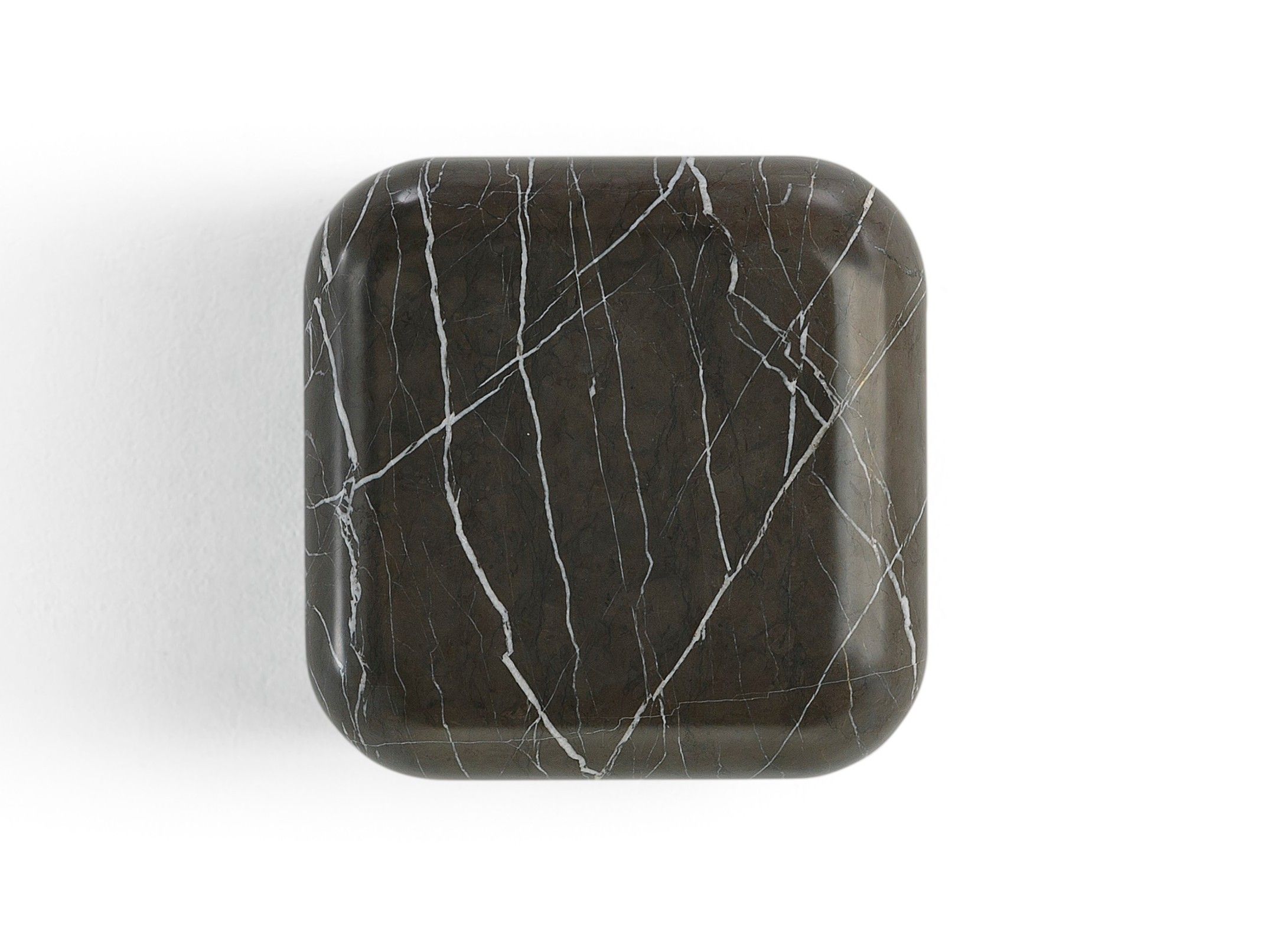 Мраморная квадратная тумбочка Amura ARCH-00121937 - Вид №2