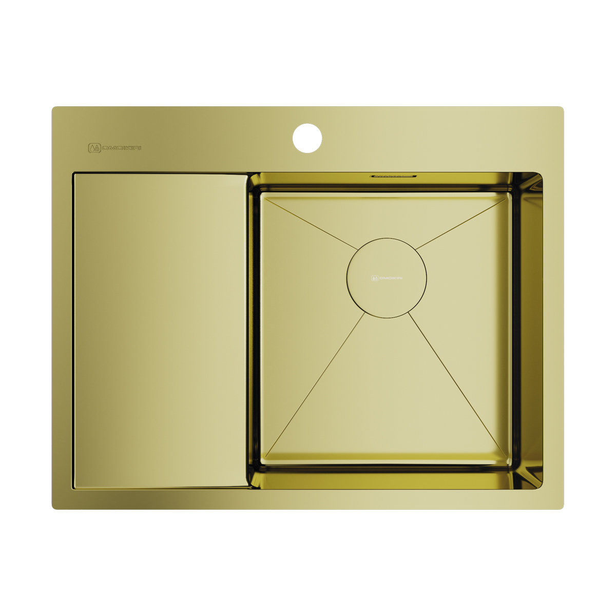 Кухонная мойка Akisame 65 LG-R OMOIKIRI 4973084