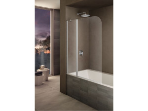 Стеклянная стена ванны