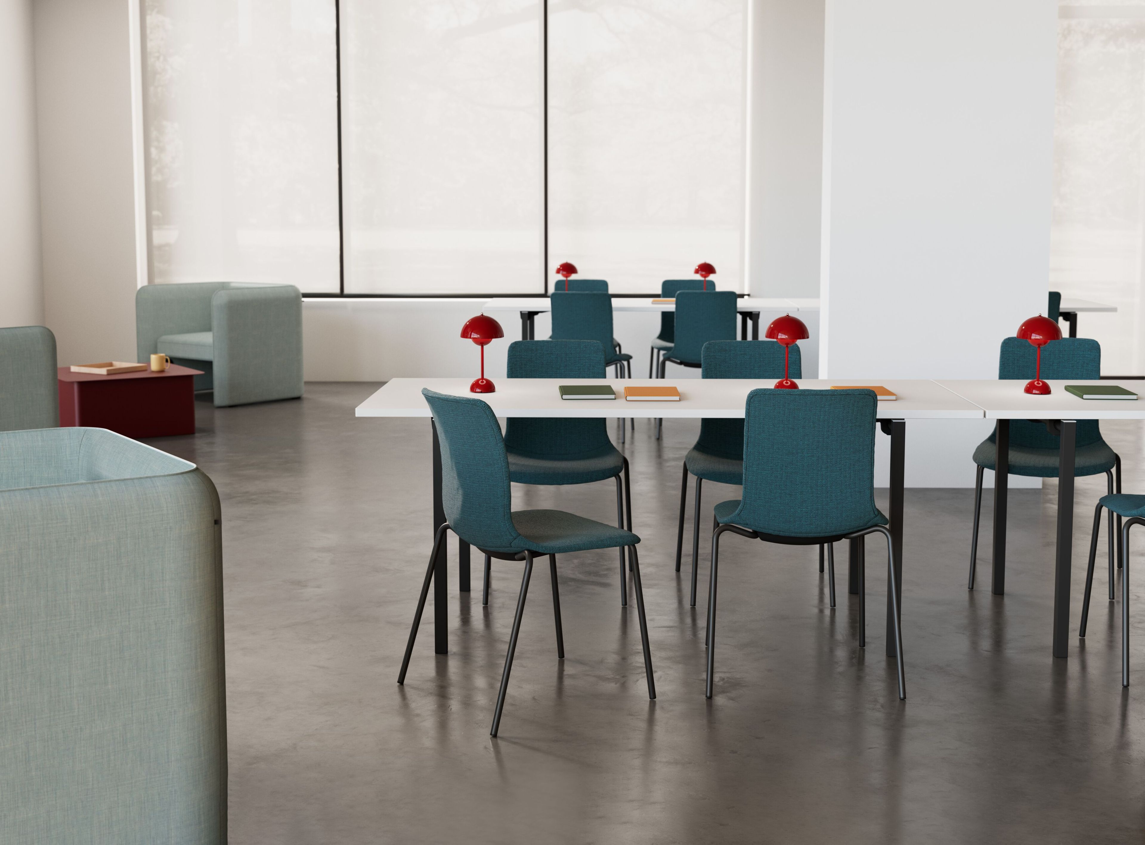 Тканевое кресло с подлокотниками IBEBI Kumo ARCH-00141485 - Вид №1