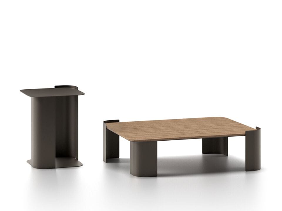 Квадратный стол из листового металла Santalucia Mobili Homy ARCH-00027125