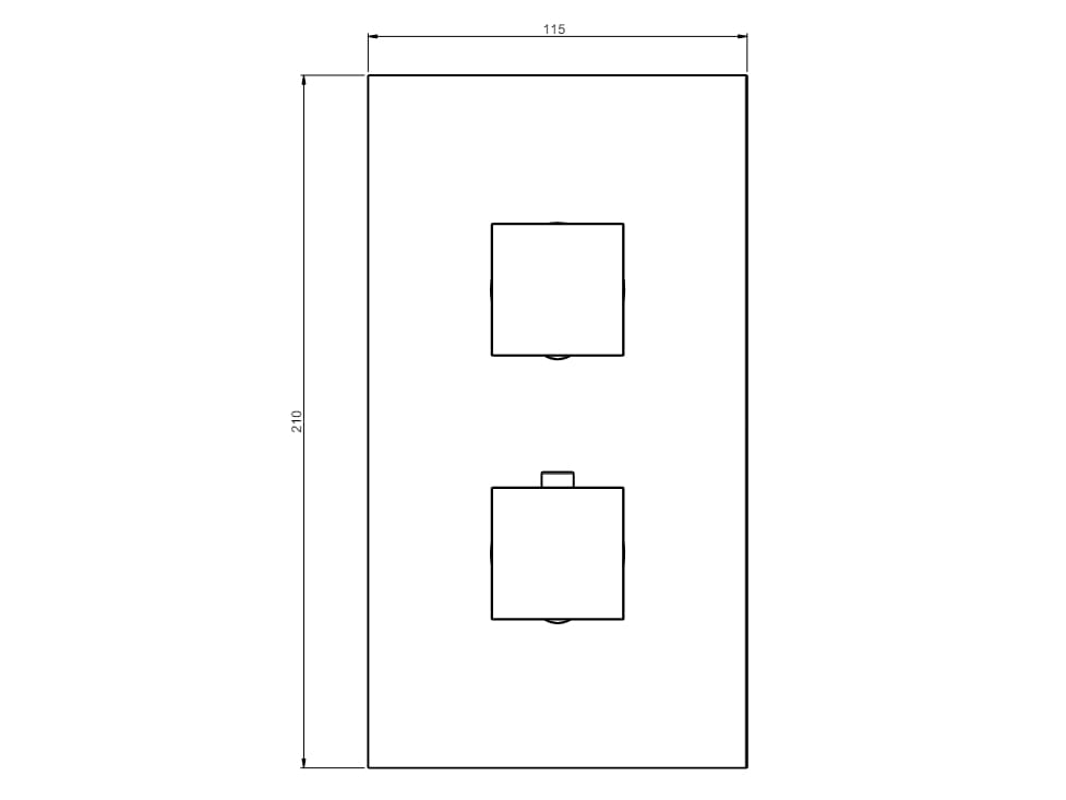 Встраиваемый термостатический смеситель для душа Rubinetterie Frattini ARCH-00126969 - Вид №10