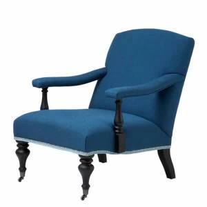 Кресло Trident от Eichholtz EICHHOLTZ ДИЗАЙНЕРСКИЕ, EICHHOLTZ 062233 Синий
