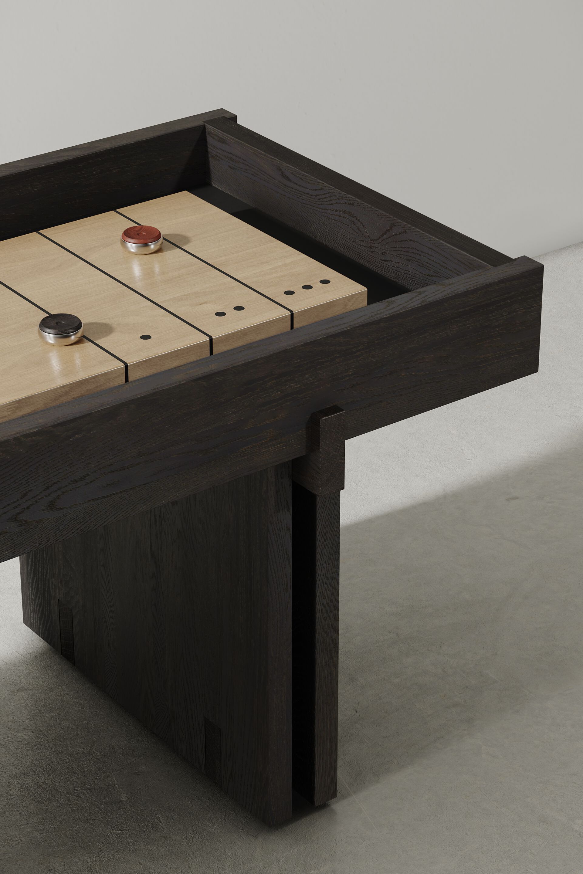 Деревянный прямоугольный стол для Шаффлборда District Eight Dinh ARCH-00032914 - Вид №11