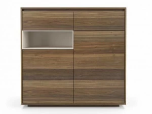 Huppé Буфет из орехового дерева с распашными дверцами с ящиками Fly 5392p