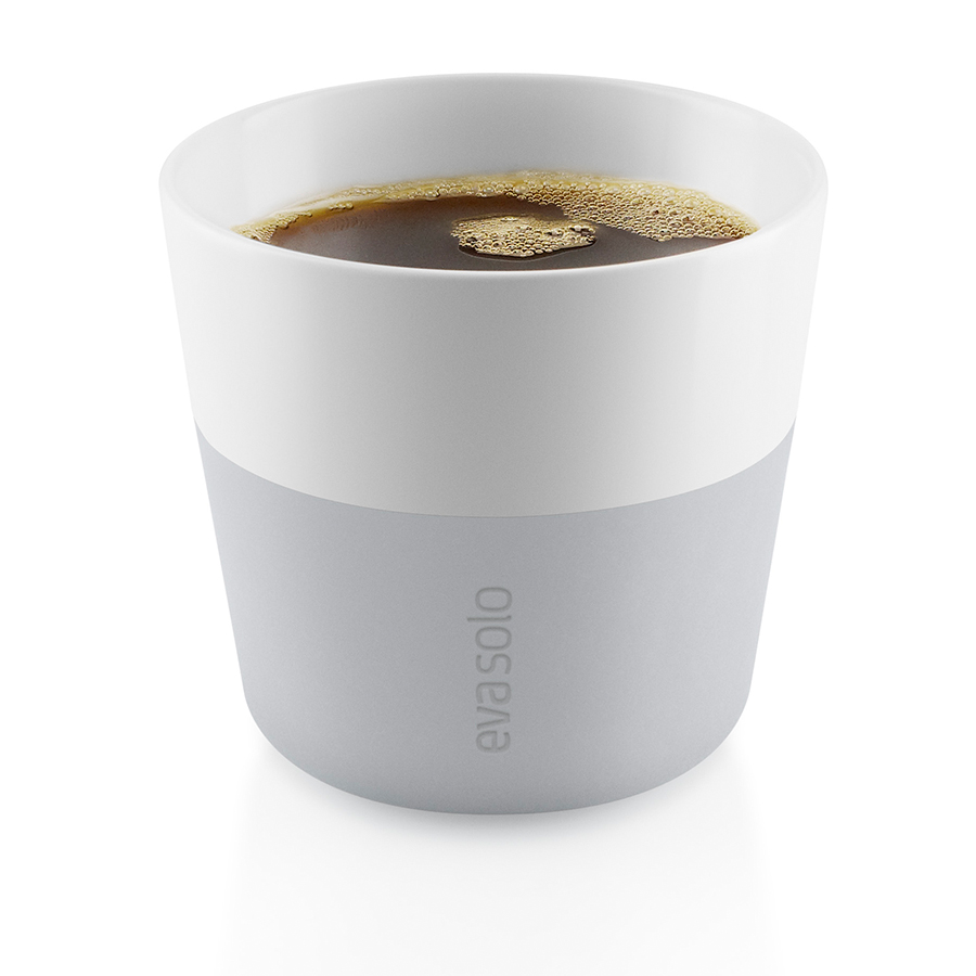 501045 Набор чашек для лунго, 230 мл, серый, 2 шт. Eva Solo 