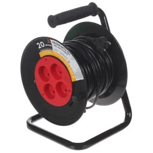 Удлинитель на катушке ЗАЩИТА ПРО 20 метров для садовых работ 81951344
