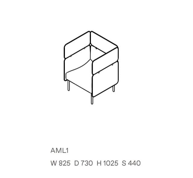 Тканевое кресло с высокой спинкой Ross Gardam Adapt ARCH-00087056 - Вид №6