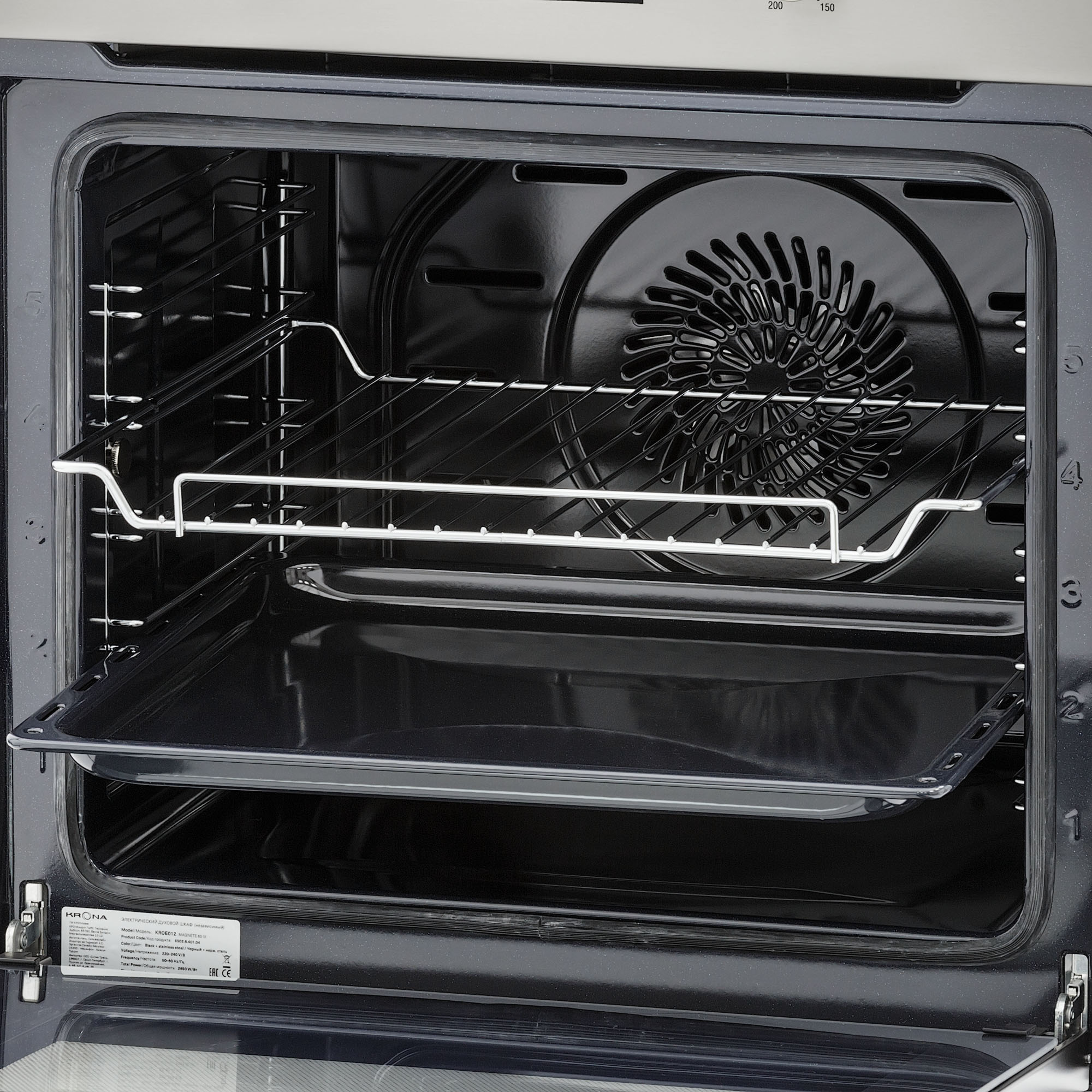 5361659 Электрический духовой шкаф KRONA MAGNETE 60 IX серебристый KRONA1 STDN-0127652 - Вид №4