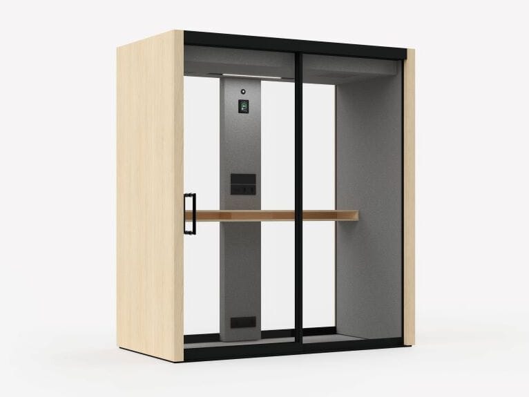 Многосторонняя акустическая офисная кабина со встроенным освещением Vetrospace ARCH-00122995