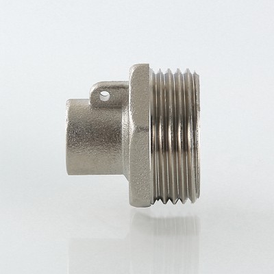 VTr.424.N.M005 Переходник для подключения датчика температуры Valtec M10 х 3/4"  - Вид №4