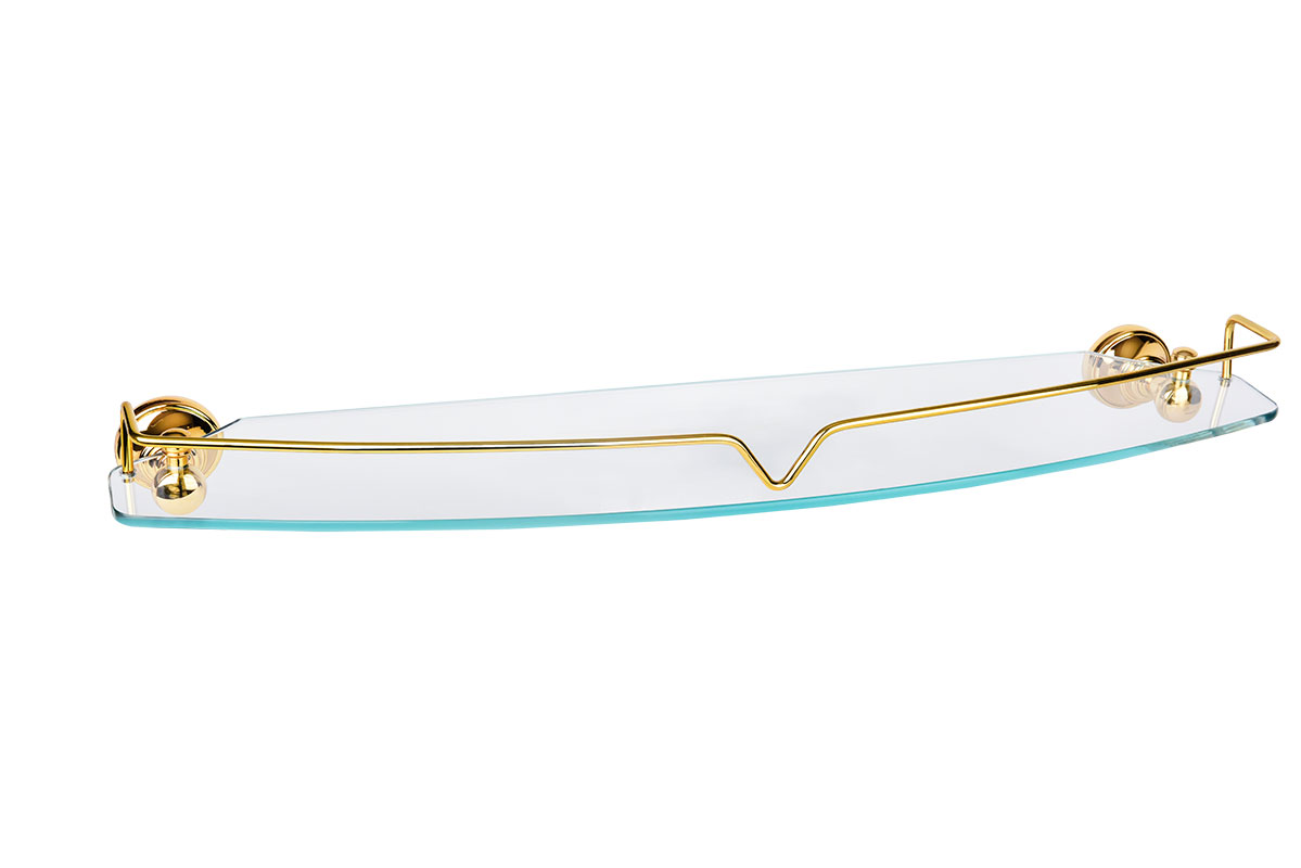 140110001a Полка Luna 60 см в золотом корпусе Eca  - Вид №1