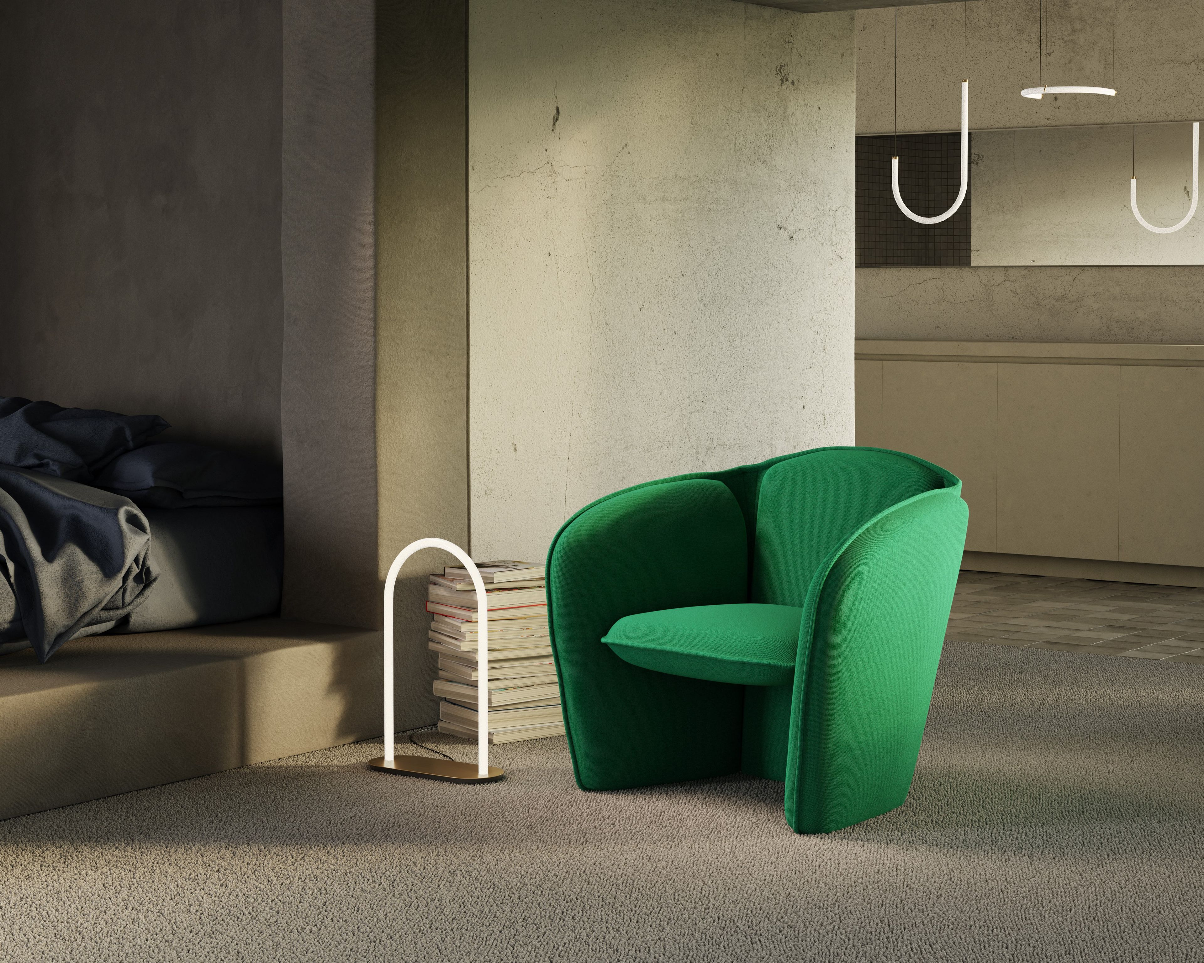 Тканевое кресло Petite Friture Lily ARCH-00022926 - Вид №8