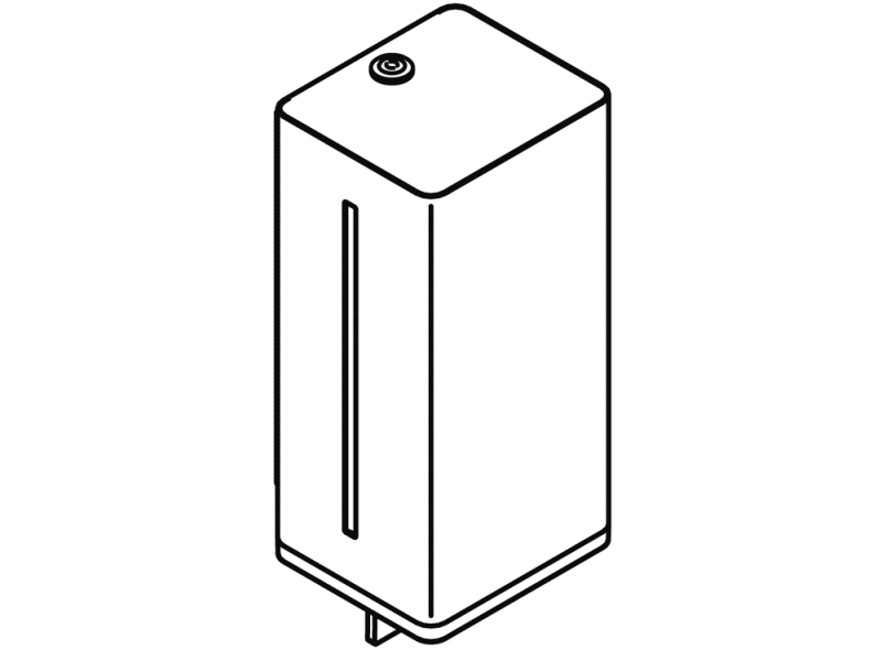 950.06.150 дозатор пенного мыла HEWI Universalprodukte  - Вид №3