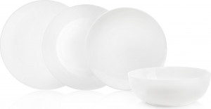 10667276 Mix&Match Сервиз столовый Mix&Match Акцент на 6 персон 19 предметов, фарфор Фарфор костяной