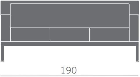 Kastel 3-х местный кожаный диван по контракту Kristall sun-id-1505590 - Вид №1