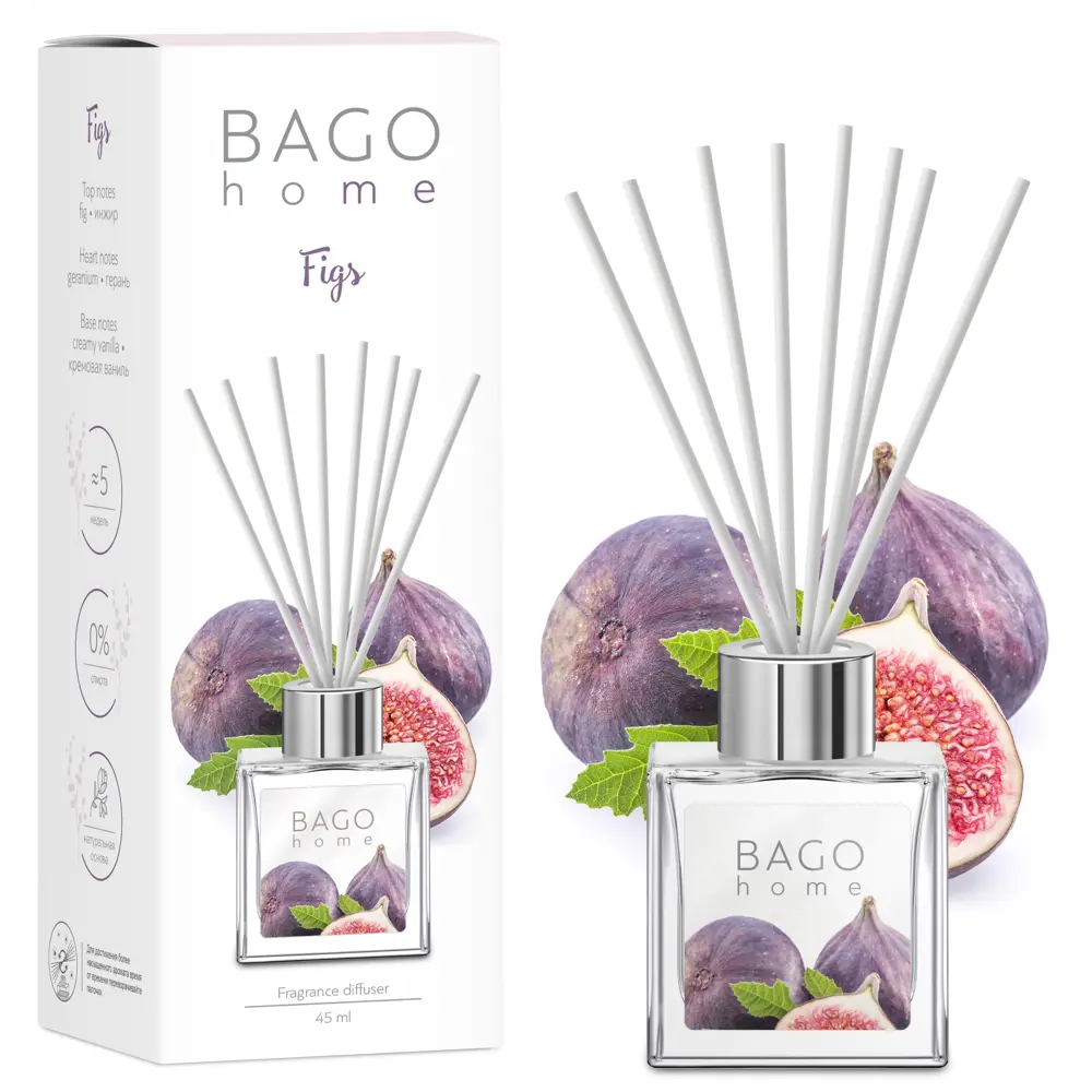 Bago home Диффузор ароматический «Инжир» с натуральным составом 82206237 STLM-0021942