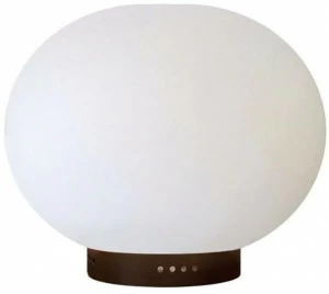 luxcambra Люминесцентная настольная лампа из опалового стекла Moon Moon2_3048