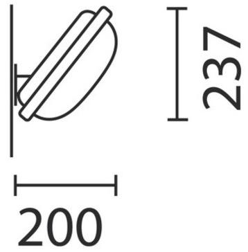 iGuzzini Светодиодный настенный светильник для улицы из алюминия и стекла Ellipse sun-id-1424633 - Вид №2