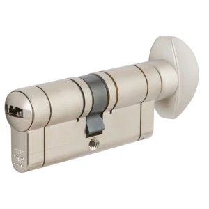 Цилиндр Mottura Champions Pro CP4F414101R, 36x10x36 мм, ключ/вертушка, цвет матовый никель 82393082 STLM-2108022
