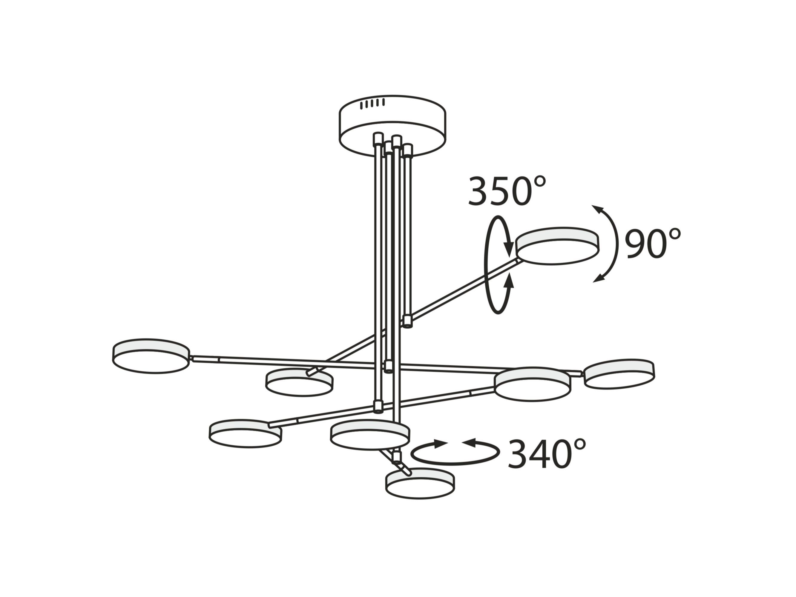 Регулируемая алюминиевая подвесная лампа Maytoni Fad ARCH-00094138 - Вид №14
