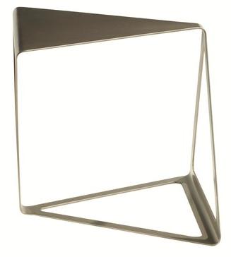 Roche Bobois Треугольный журнальный столик из лакированной стали sun-id-1498543 - Вид №2