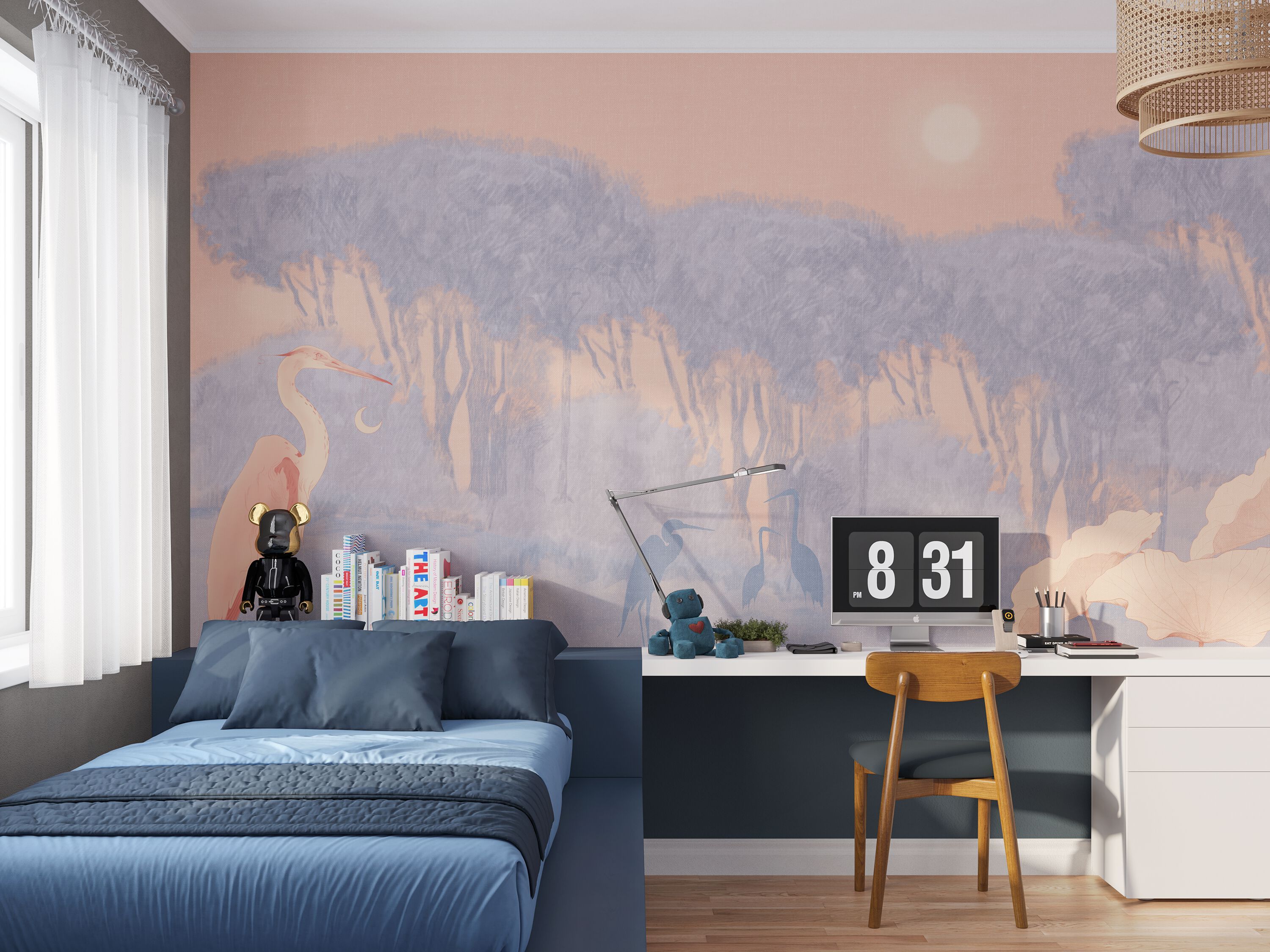 Детские обои с пейзажами Inkiostro Bianco Inkids ARCH-00010220