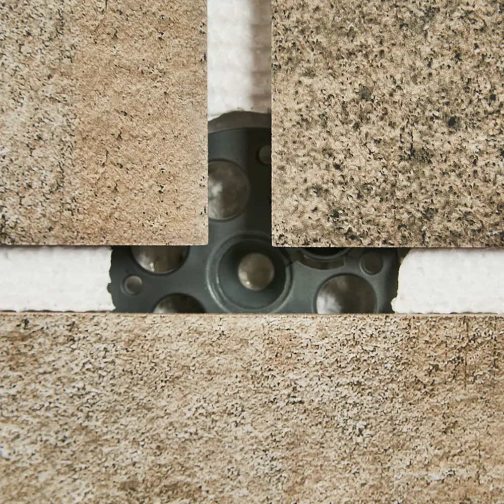 Термопанель рядовая Мосстрой-31 Brick Stone бежевый 118x41x5 см STLM-2121305 - Вид №2