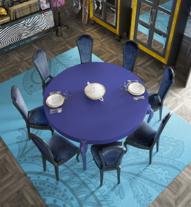 107746 Обеденный стол на 3 ножках 200 см La Ebanisteria Hobo