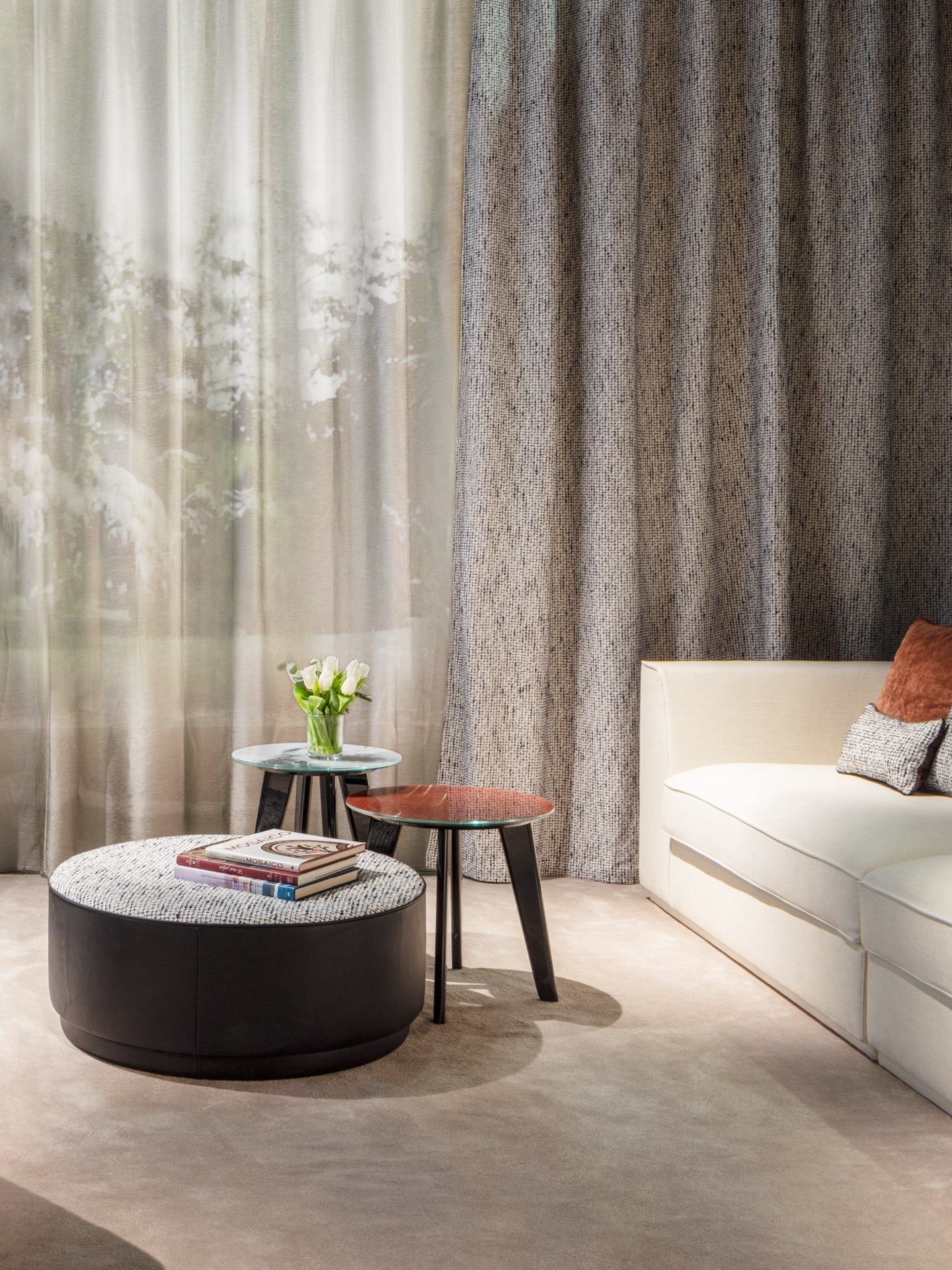 Круглый стеклянный журнальный столик Sicis OWEN ARCH-00116053 - Вид №10