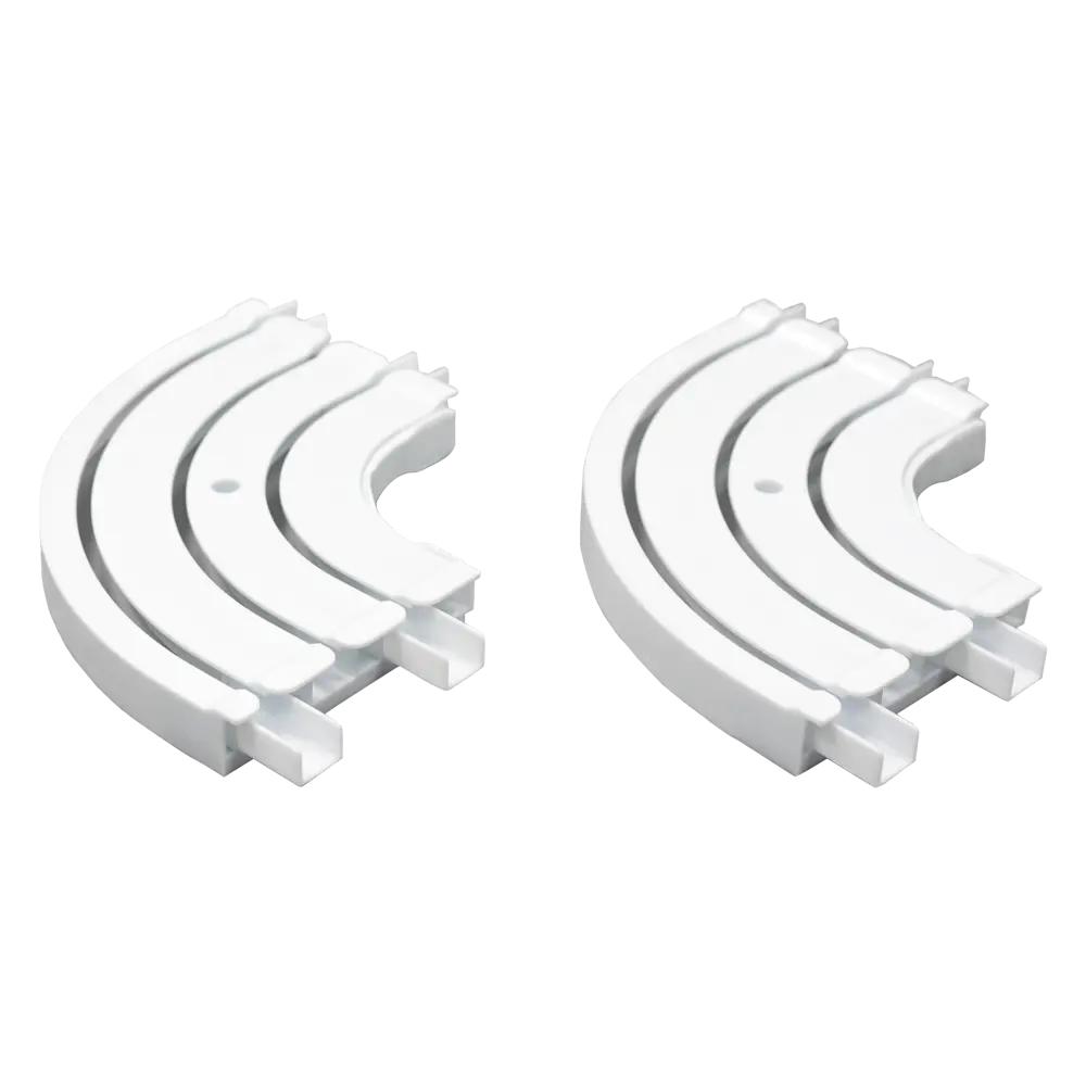 INSPIRE Эркерный соединитель для карниза - белый матовый, 2 шт 87768897 Соединитель эркерный STLM-0813453 - Вид №1